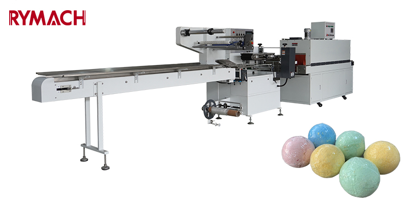 Bath Bomb Automatic High Speed Shrink Wrapping Machine